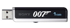Sony Micro Vault James Bond USB